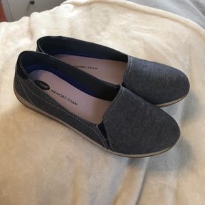 Dr Scholl’s women’s flats size 8.5W/9W navy colored